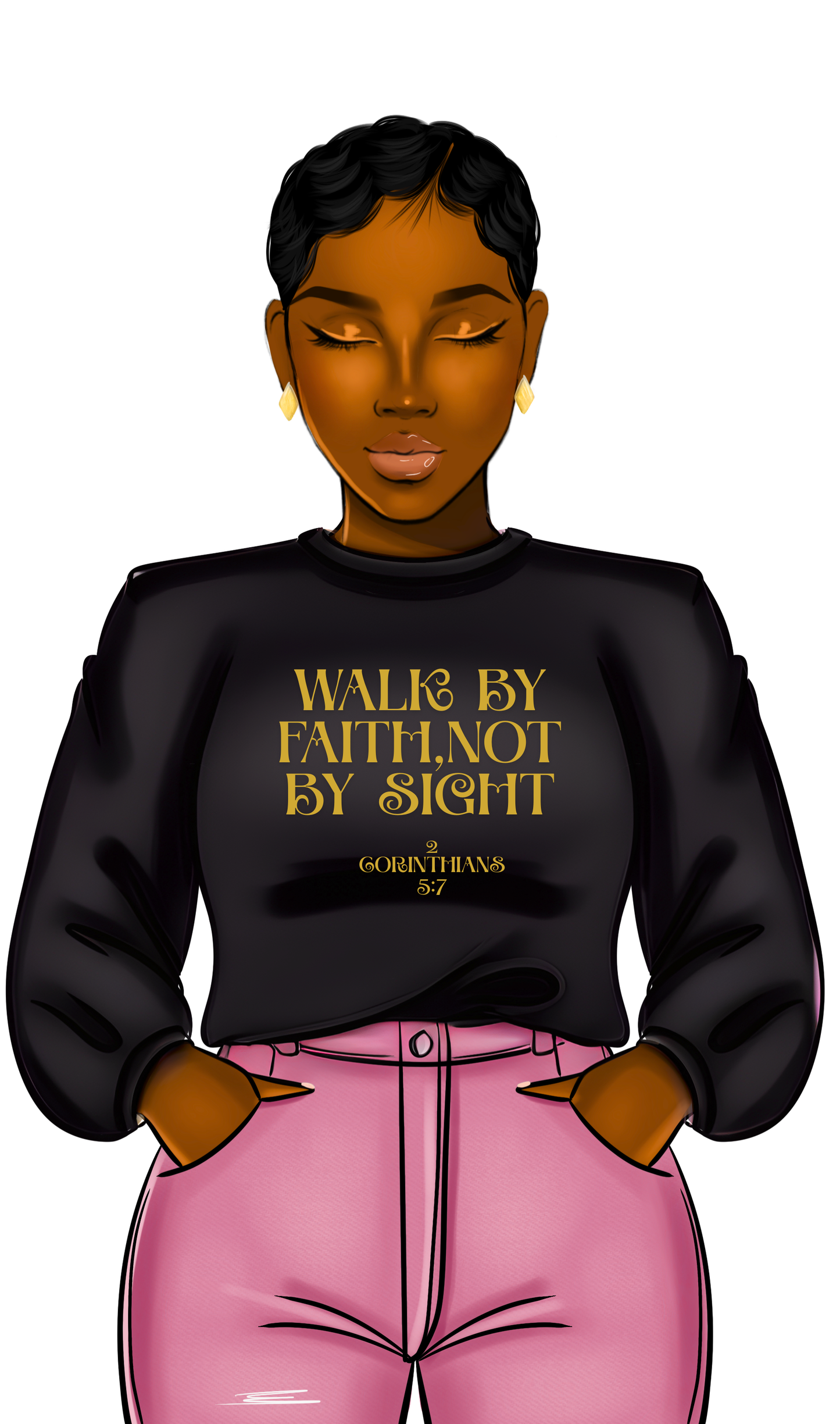 Walk By Faith Sweat shirt